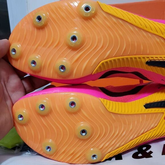 Nike Zoom Rival Sprint Mens Sz 13/Womens Sz 14.5 Pink Track Spikes DC8753-600 - Picture 10 of 16